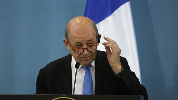 وزير الخارجية الفرنسي جان إيف لو دريان 