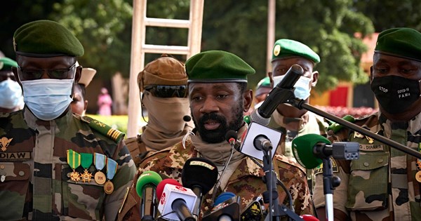 قائد الانقلاب في مالي الكولونيل أسيمي غويتا