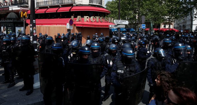 قوات الشرطة الفرنسية