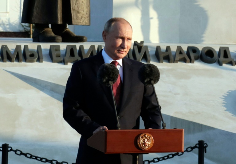 الرئيس الروسي بوتين (ا ف ب)