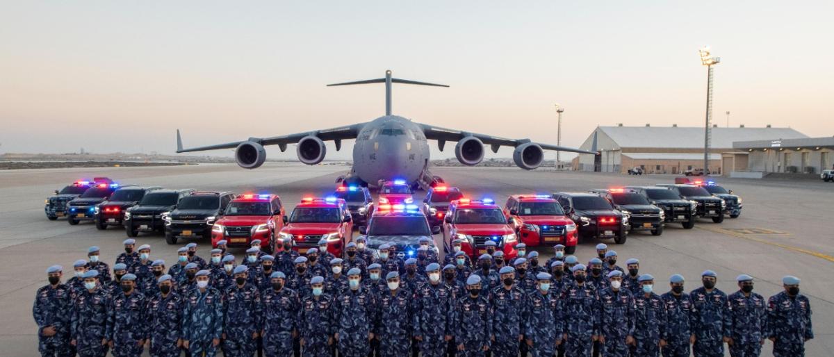 القوات الأمنية لكل من قطر والكويت والإمارات والبحرين وسلطنة عُمان وصلت الى الرياض للمشاركة في أمن الخليج (واس)