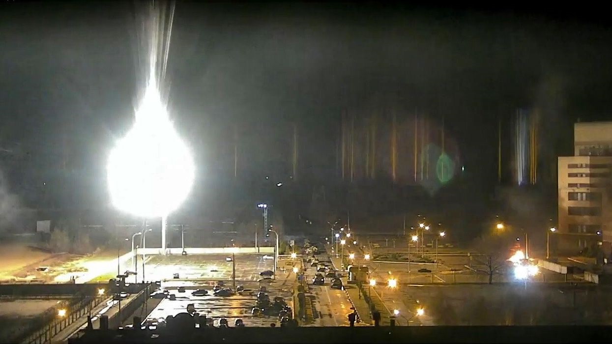 انفجار في محطة نووية في اوكرانيا - الصورة عن موقع المحطة