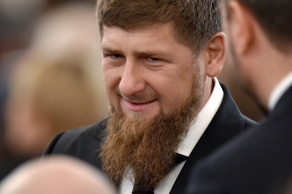 الرئيس الشيشاني رمضان قديروف في الكرملين في 1 ديسمبر 2016 (ا ف ب)