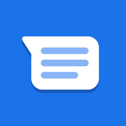 شعار تطبيق Google Messages (موقع جوجول بلاي)