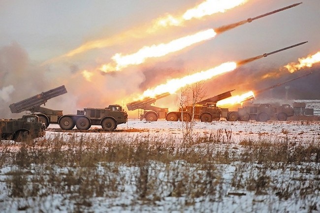 صواريخ روسية (وزارة الدفاع الروسية)