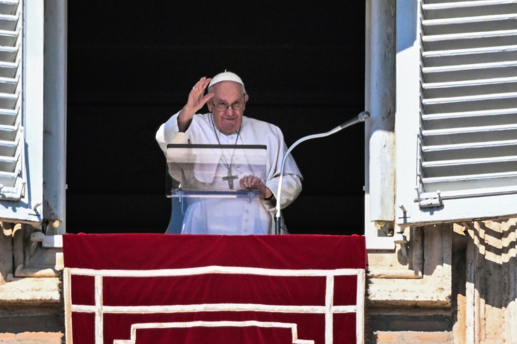     أصبح خورخي بيرجوجليو البابا في مارس 2013 بعد استقالة مفاجئة لبينديكتوس السادس عشر (أ ف ب)