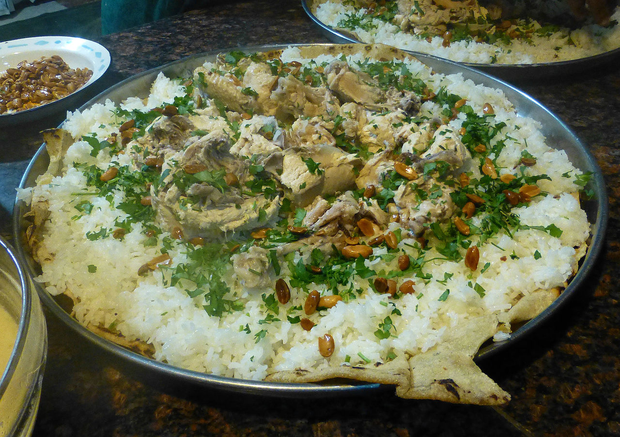 وجبة المنسف الأردني (ويكيبيديا)