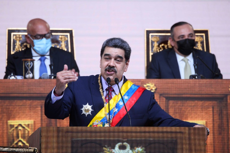 الرئيس الفنزويلي نيكولاس مادورو (أ ف ب)