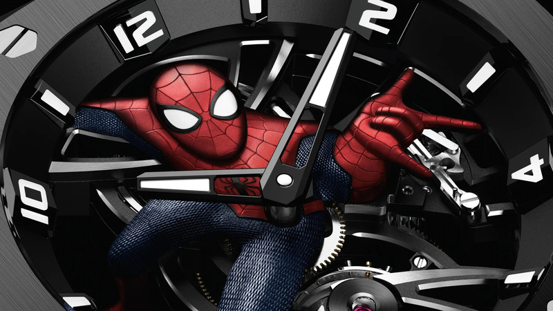 ساعة "Royal Oak Concept Tourbillon "Spider-Man (الرجل)