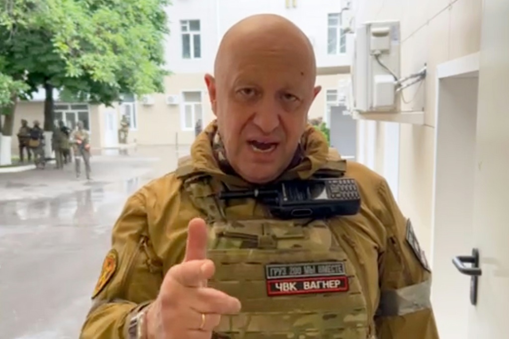 رئيس مجموعة «فاغنر» العسكرية الروسية الخاصة يفغيني بريغوجين (أ ف ب)