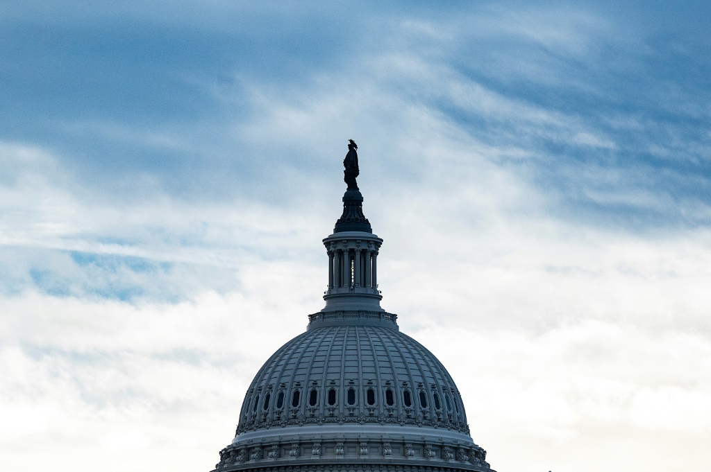 مبنى الكونغرس الأميركي في 2 كانون الأول/ديسمبر 2021 (ا ف ب)