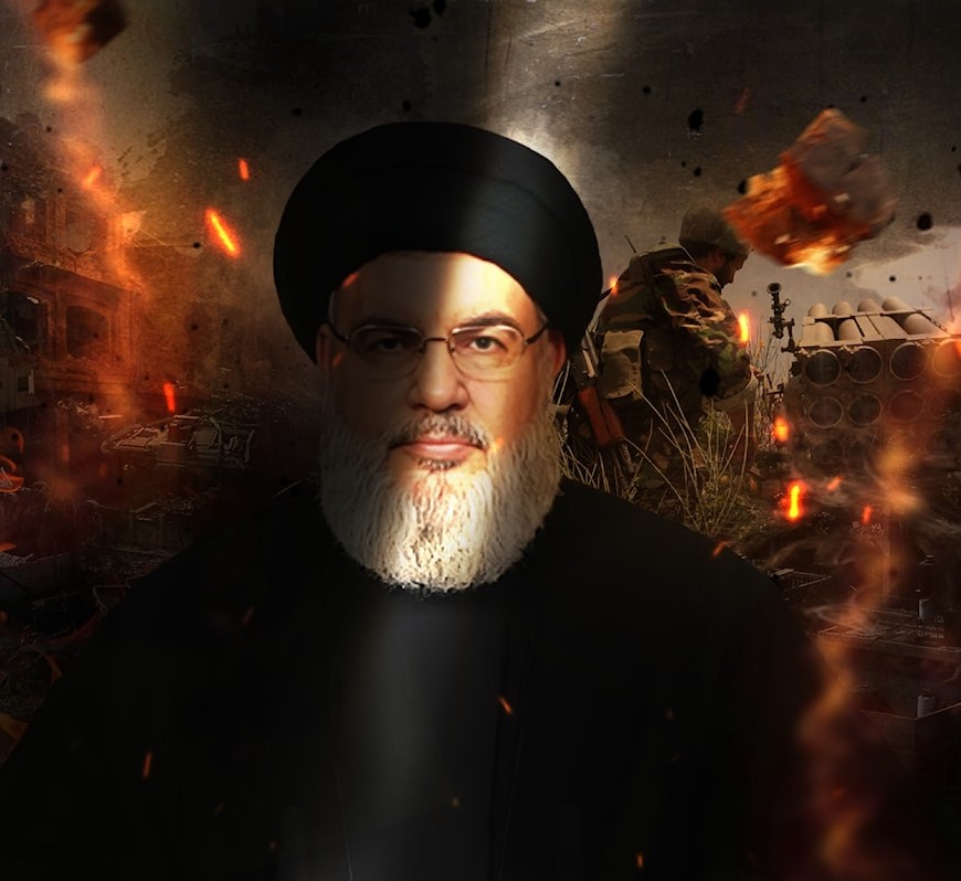 زعيم حزب الله اللبناني حسن نصر الله ( مواقع تواصل)