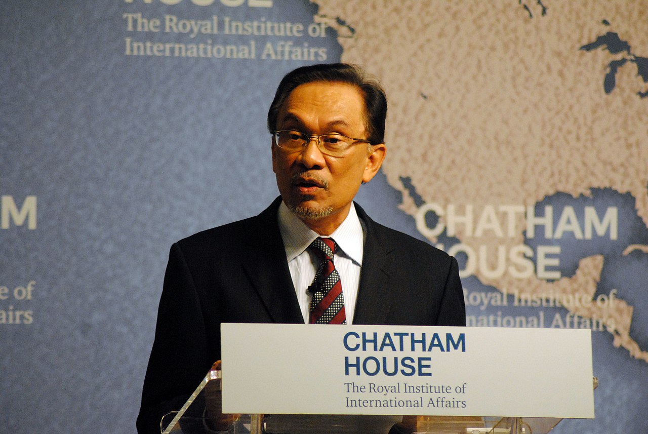 رئيس وزراء ماليزيا، أنور إبراهيم(ويكيبيديا)