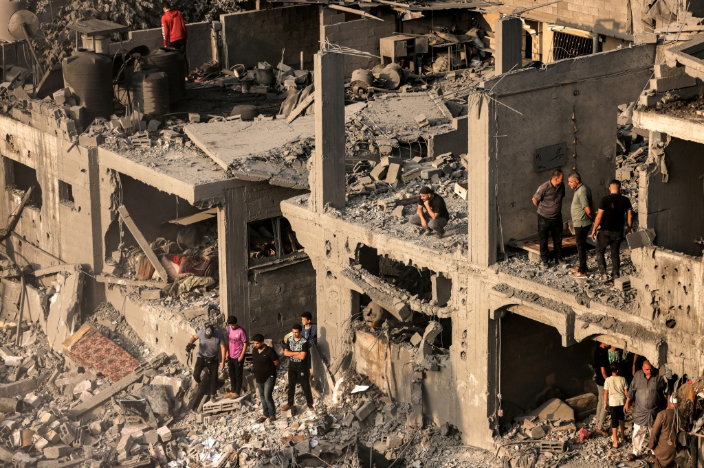 يحذر الجيش الإسرائيلي من الإشارة إلى أن “حماس” قريبة من الانكسار في مدينة غزة (أ ف ب)