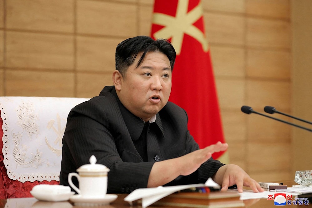 زعيم كوريا الشمالية كيم جونغ أون (اعلام كوري شمالي)