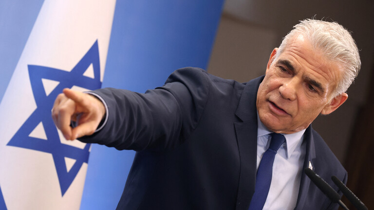 رئيس المعارضة الإسرائيلية يائير لابيد (أ ف ب)