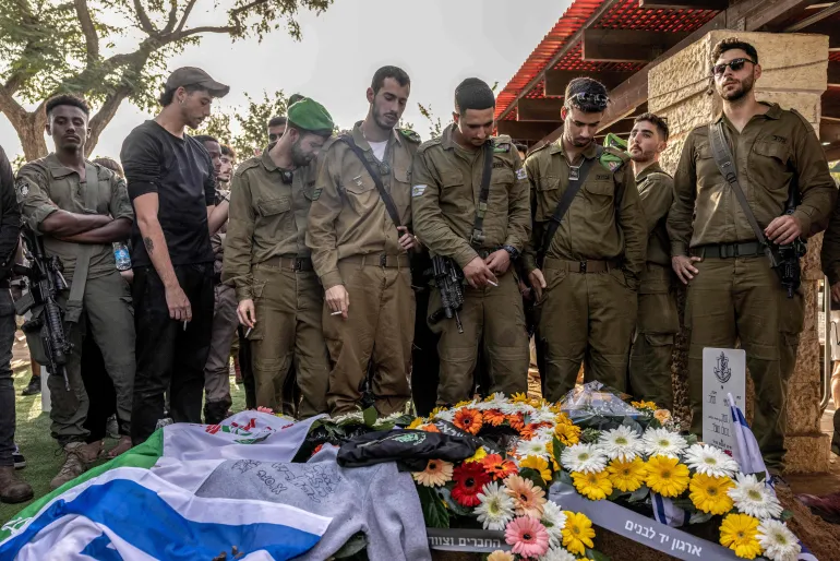 تزايد سقوط القتلى في الجيش الاسرائيلي (أ ف ب)