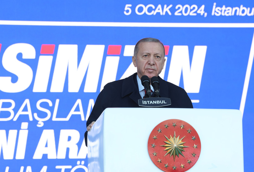 الرئيس التركي رجب طيب أردوغان (موقع الرئاسة التركية)