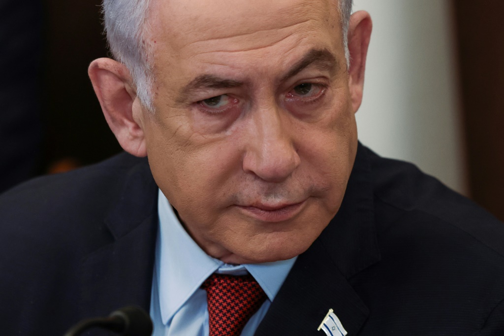 رئيس الوزراء بنيامين نتنياهو: توازن دقيق (أ ف ب)   
