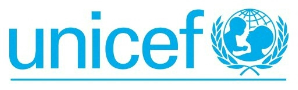 شعار منظمة الأمم المتحدة للطفولة (يونيسف) (ا ف ب)