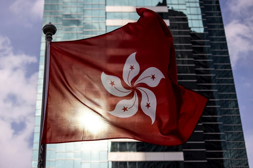 أصدرت هونغ كونغ تشريعات محلية من المقرر أن تصبح ثاني قانون للأمن القومي في المدينة (ا ف ب)   