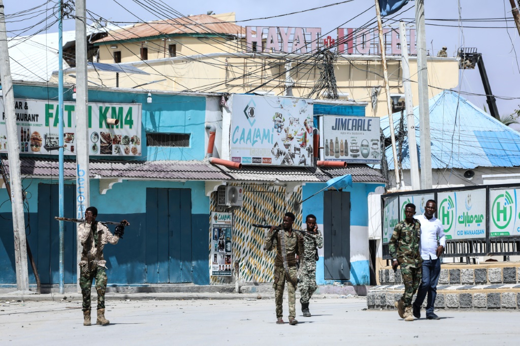 تمت العملية العسكرية في منطقة تابعة لمدينة حررطيري، والتي أسفرت عن مقتل نائب مسؤول الجبهات في محافظتي مدغ وغلغدود في وسط الصومال (أ ف ب)