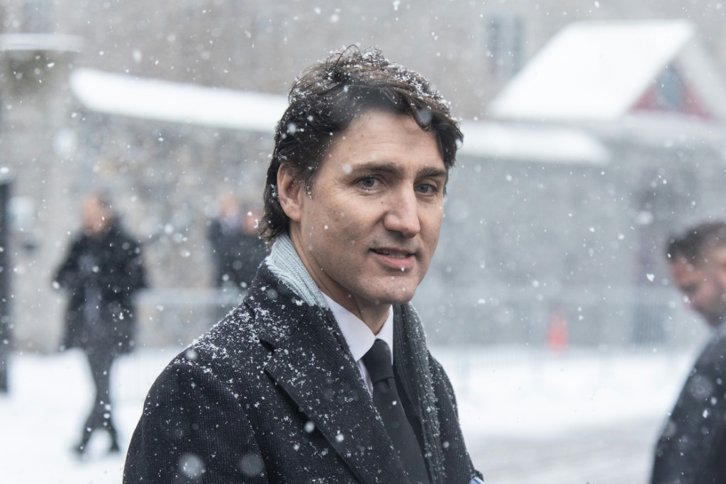 صورة مؤرخة في 23 آذار/مارس 2023 لرئيس الوزراء الكندي جاستين ترودو (أ ف ب)   