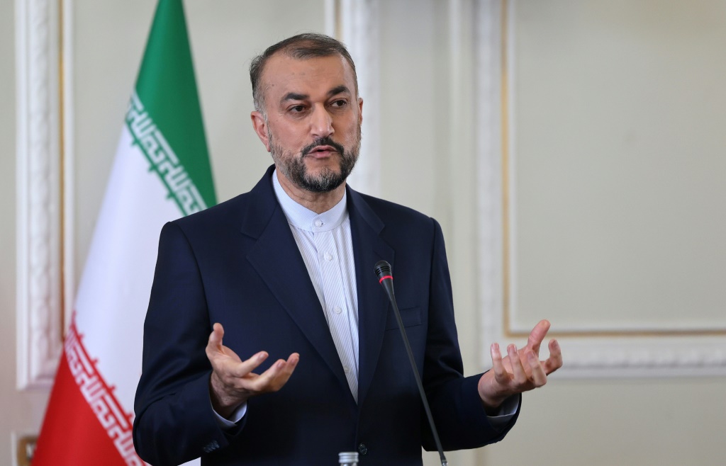 وزير الخارجية الإيراني، حسين أمير عبد اللهيان (أ ف ب)