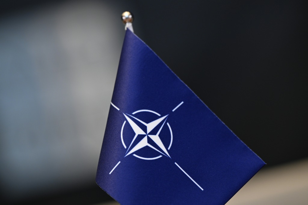 يحتفل التحالف العسكري الغربي حلف شمال الأطلسي (الناتو) بالذكرى الخامسة والسبعين لتأسيسه يوم الخميس (أ ف ب)