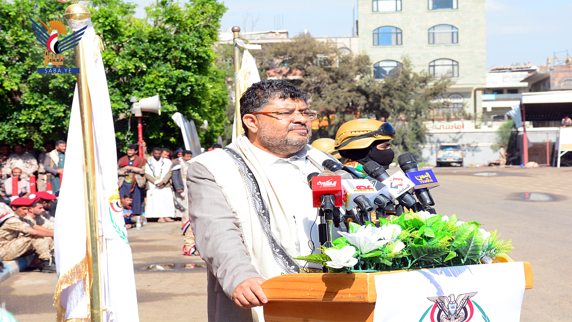 عضو المجلس السياسي الأعلى المشكّل من جماعة "أنصار الله الحوثيين"، محمد علي الحوثي (سبأ)