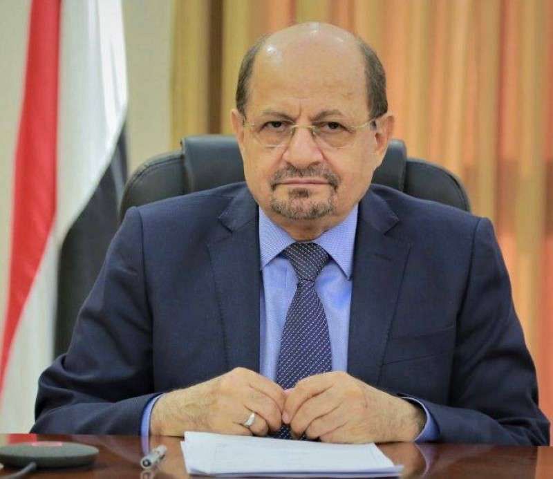 وزير الخارجية وشؤون المغتربين اليمني الدكتور شائع الزنداني (سبأ)